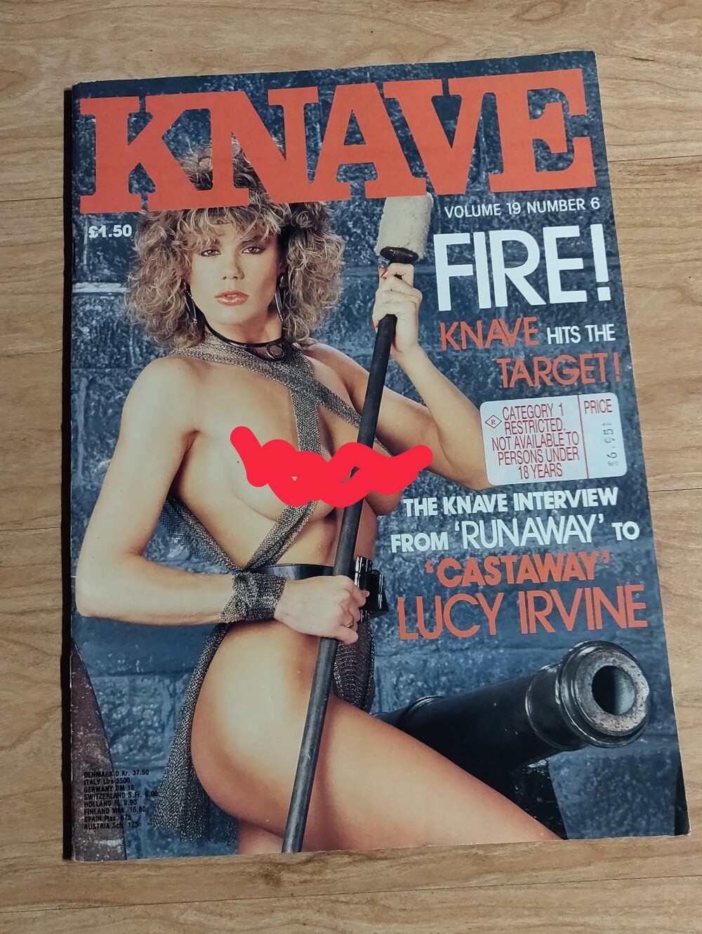 Knave Magazine Volume 19 Number 6